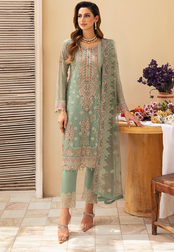 Ramsha Semi Pure Chiffon Luxury Article no 1623