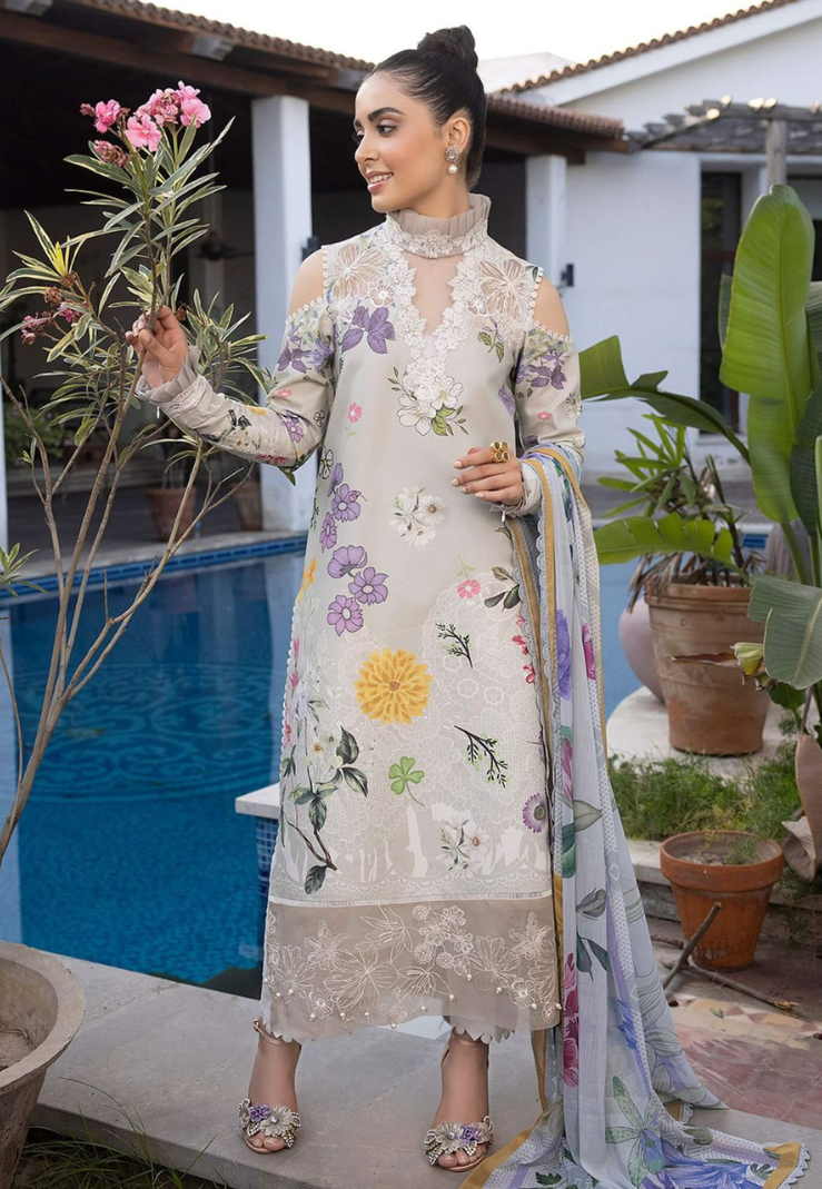 Exclusive Asifa Nabeel Lawn Collection Article no 1661
