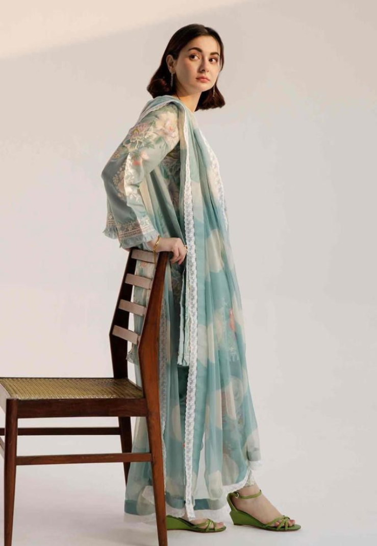 Maria b Lawn Fancy Collection Article no 1567