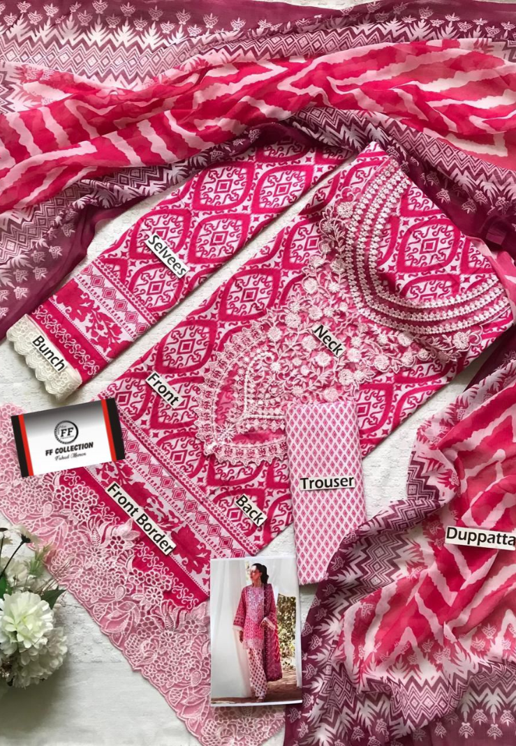 Exclusive Zainab Chotani Lawn Collection Article no 1600